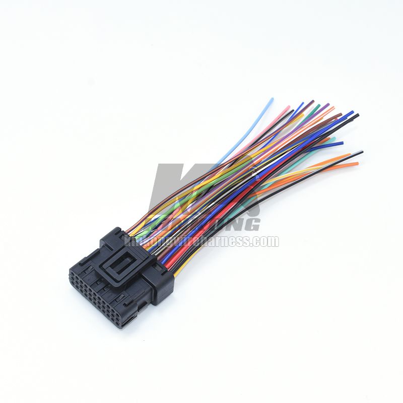 Custom Adaptor Motorcycle Wire Harness for Yamaha ECU ECM 025 connector 6189-7106