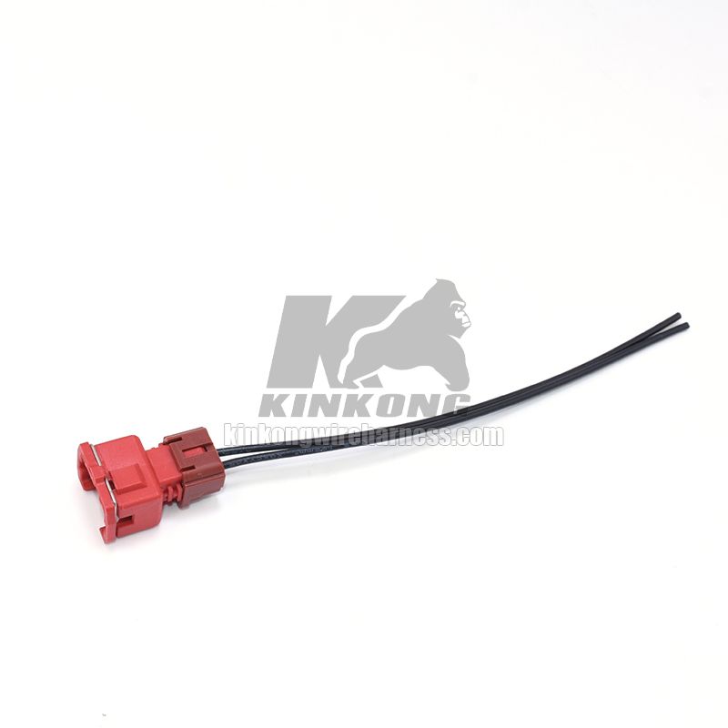 Kinkong custom 2 way female connector pigtail wire harness