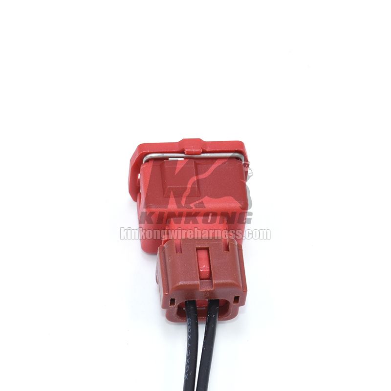 Kinkong custom 2 way female connector pigtail wire harness